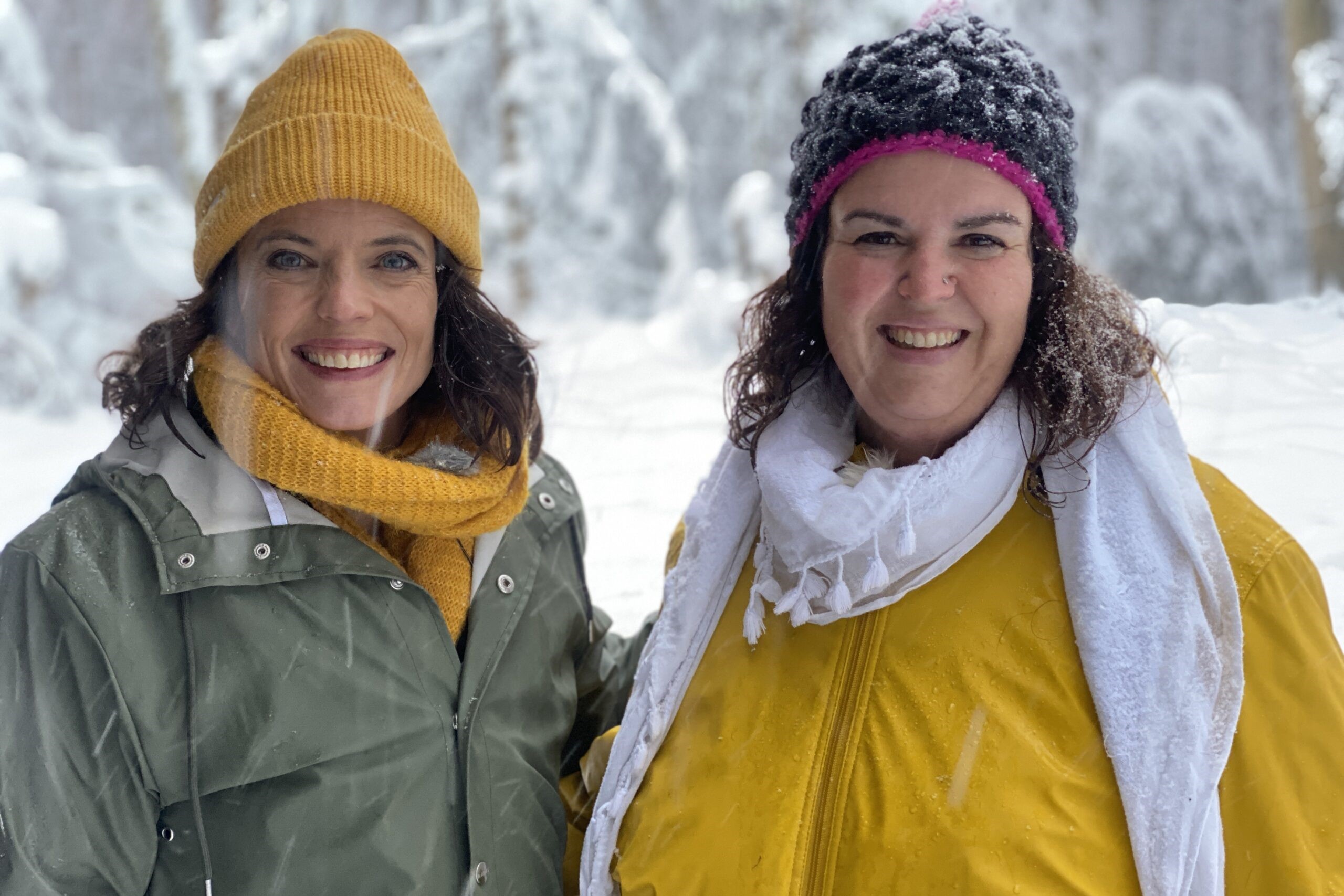 Mona Vetsch und Alexandra Baumann